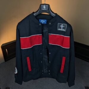 Varsity jacket Red and black